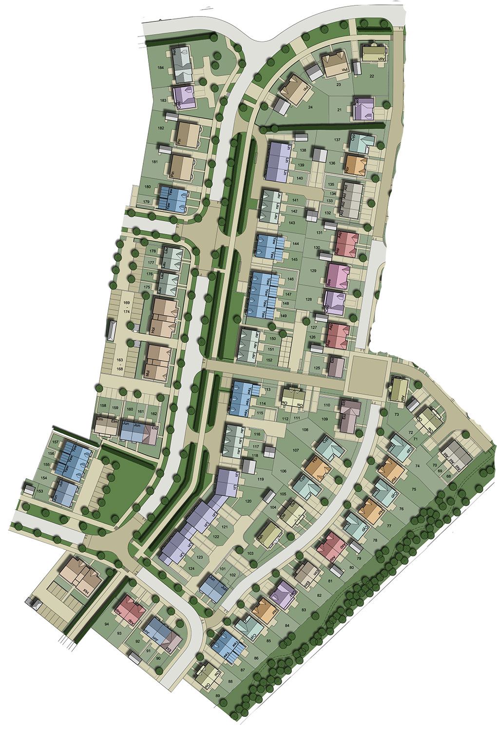New houses for sale Carlisle at Crindledyke Farm
