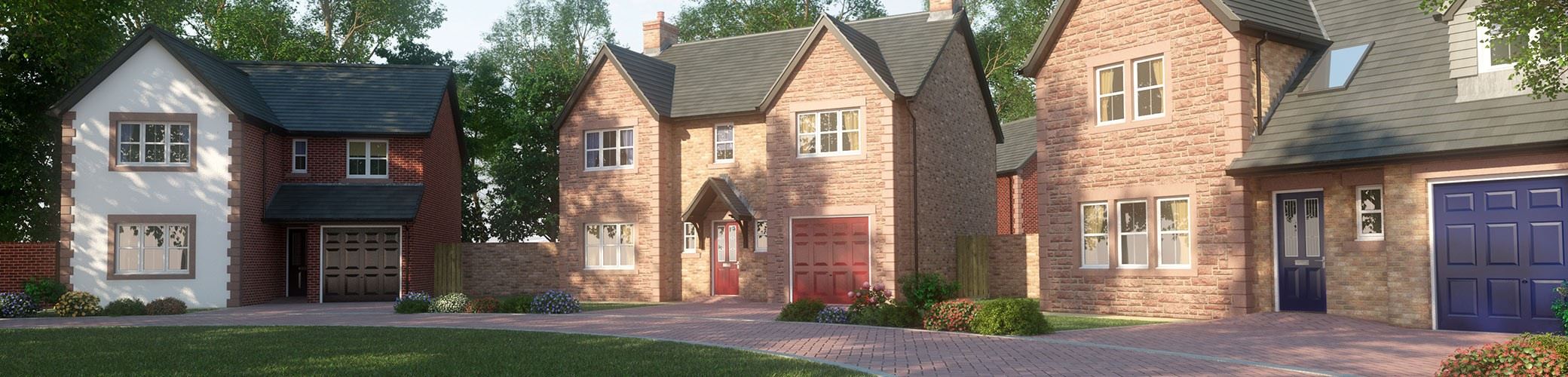New houses for sale Carlisle at Crindledyke Farm