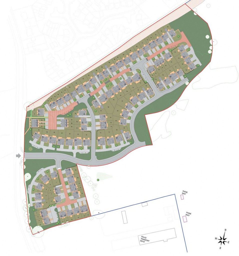 Plans submitted for new homes on brownfield site in Houghton, Carlisle