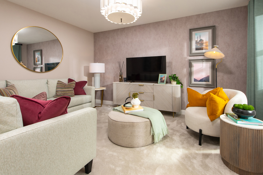 Summerpark Tweed Show Home Lounge