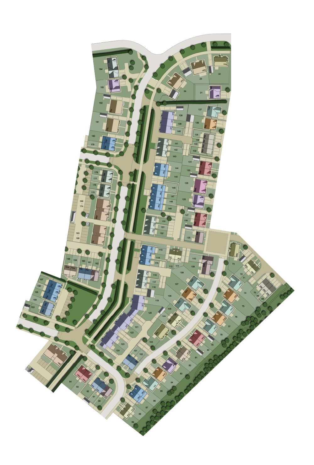 New houses for sale in Carlisle at Crindledyke Farm