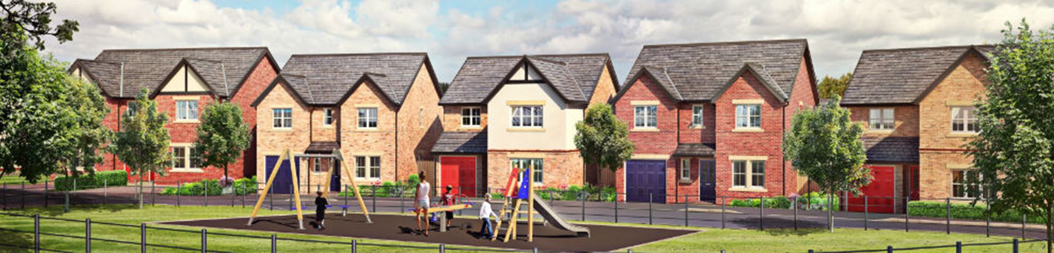 New housing development opens in High Harrington, Cumbria