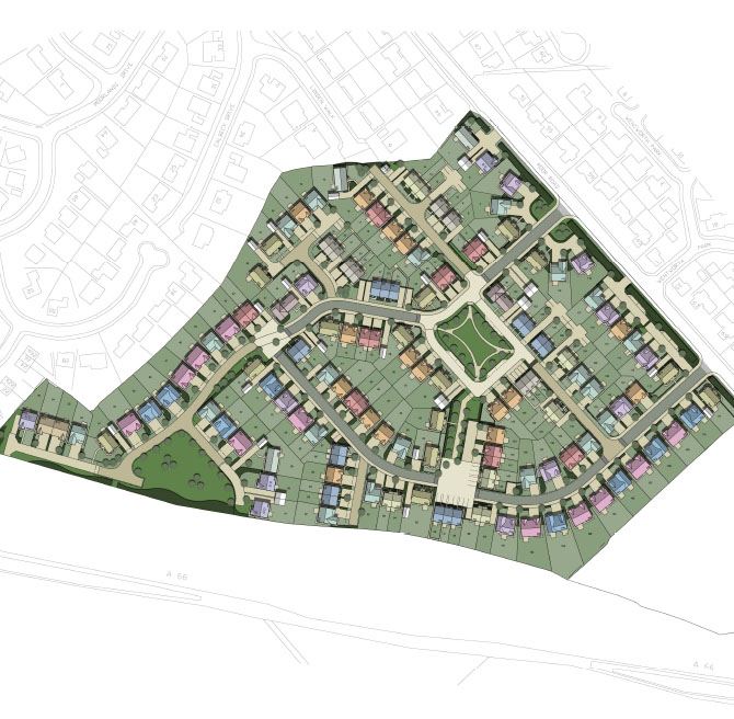 New Houses for sale Stainburn in Workington, CA14 1XP