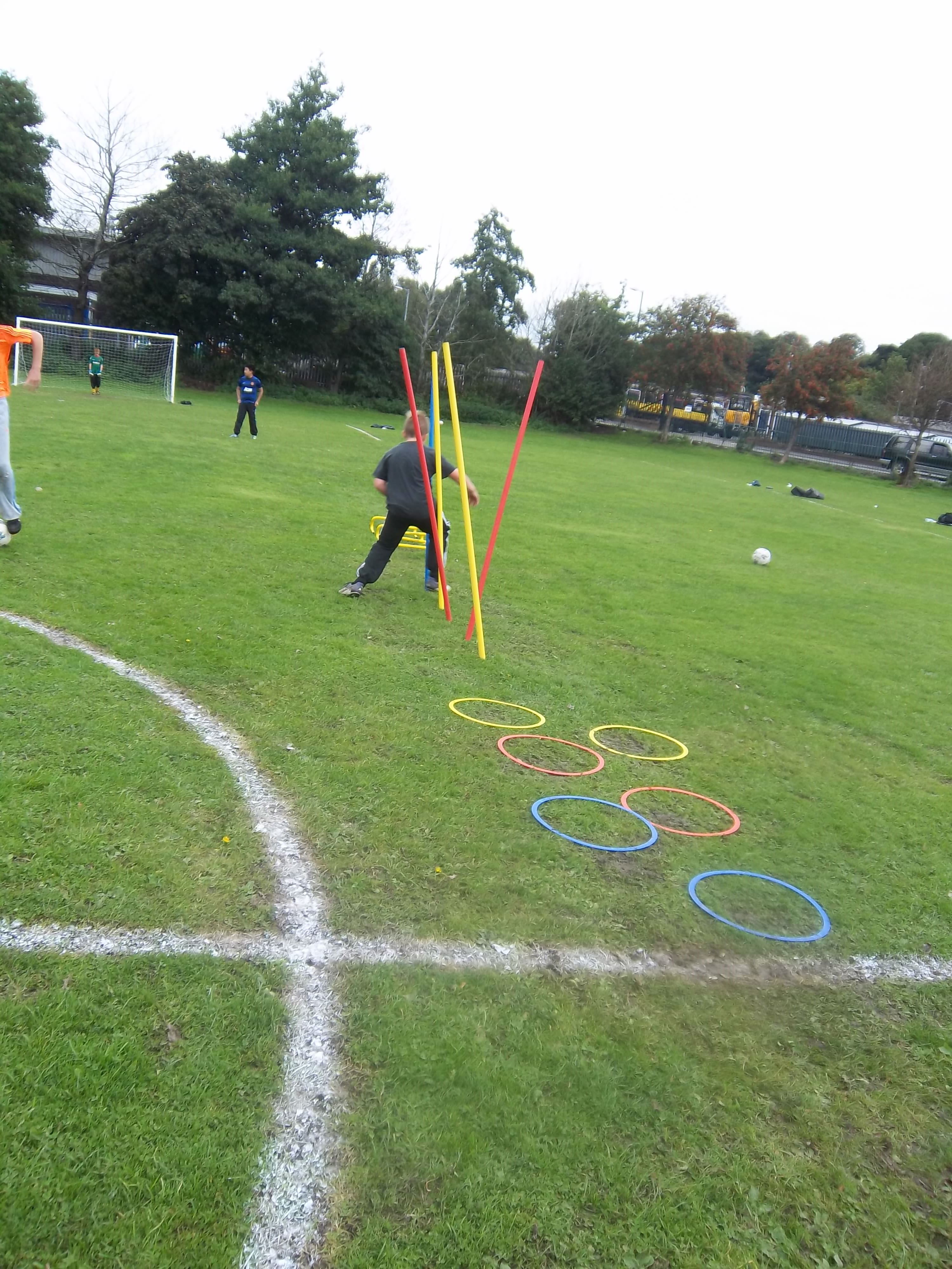 Upperby Park FC training the players of the future
