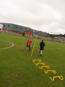 Upperby Park FC training the players of the future