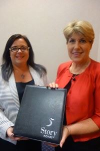 Louise McGuckin, Head of Sales, and Patti Bailey