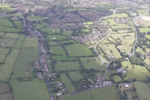 Cottam Hall Aerial