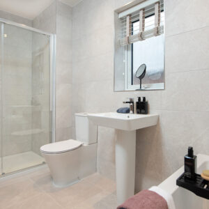 Bathroom shot of The Hewson at Edgehill Park