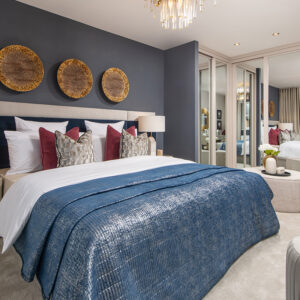 Main bedroom in The Hewson at Edgehill Park