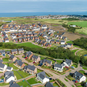 Aerial view of Whitehaven