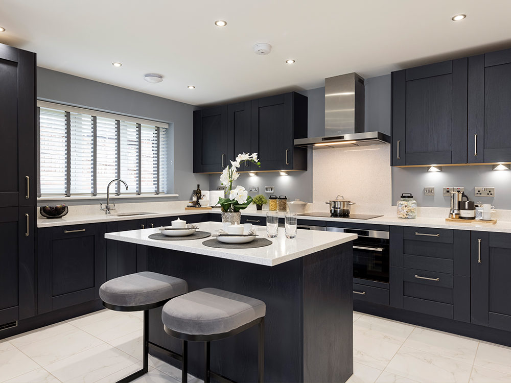 The Birches Sanderson Show Home Kitchen, Edgehill Park, Whitehaven