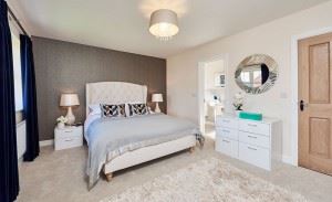 Master bedroom with en-suite