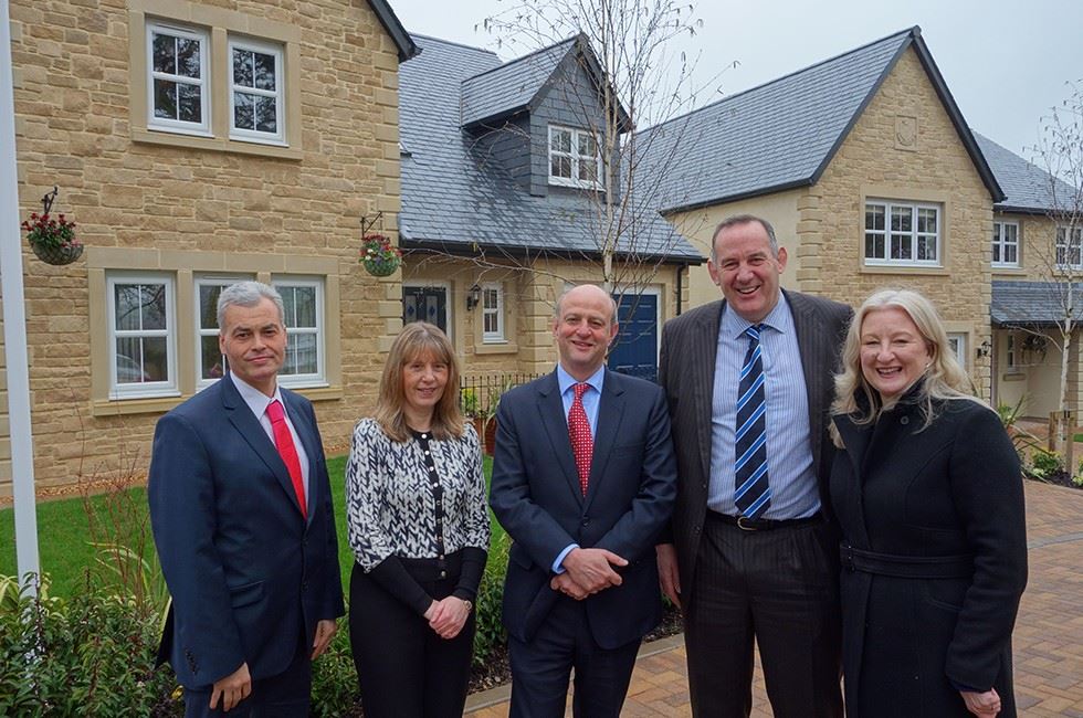 Homes and Communities Agency visits the development - March 2014 <span>1/3</span>