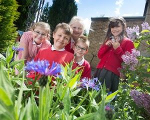 Pupils at The Grove Primary School