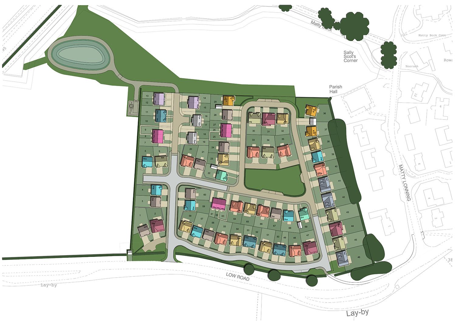 New Homes at St. Andrew’s View Thursby Story Homes