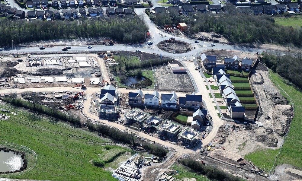 DUrton Manor Aerial Shot Website