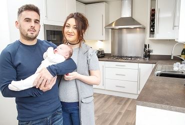 Shane And Lauren In Kitchen