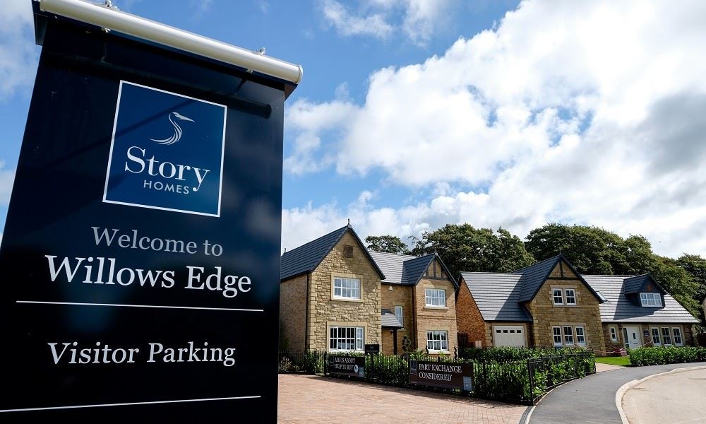 Willows Edge Signage And Show Home X 1000