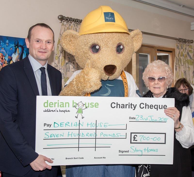 Colin Wood Builder Bear And Founder Of Derian House Miss Vinten