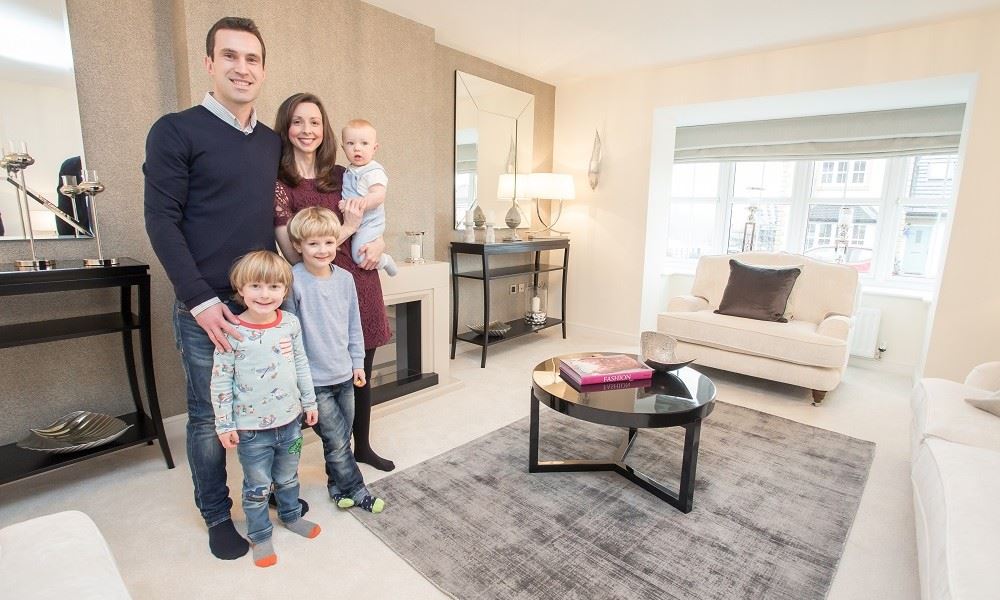 Jenkins Family In Lounge Web