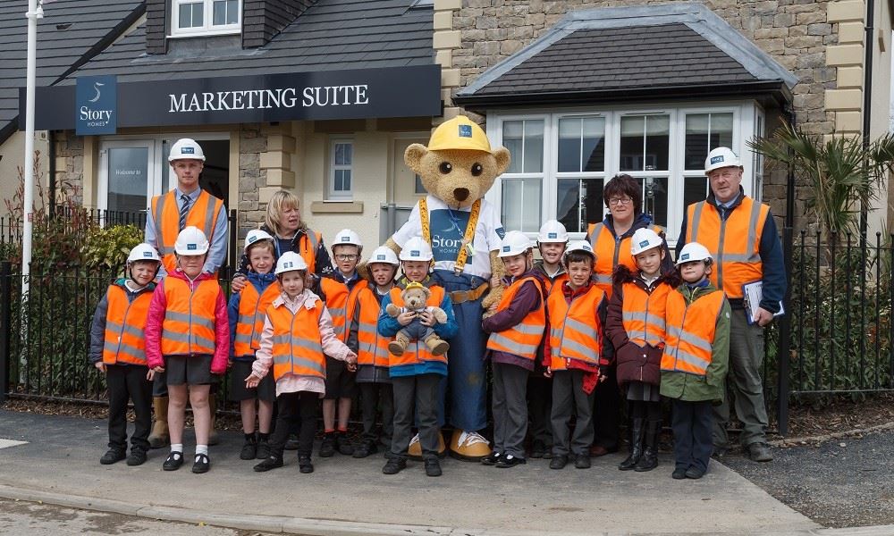 Levens CE Scholl In Front Of Greengate Meadow Showhome