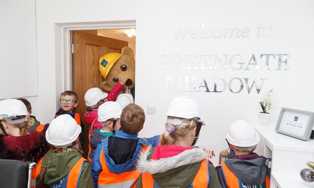 Levens CE School Inside Marketing Suite At Greengate Meadow