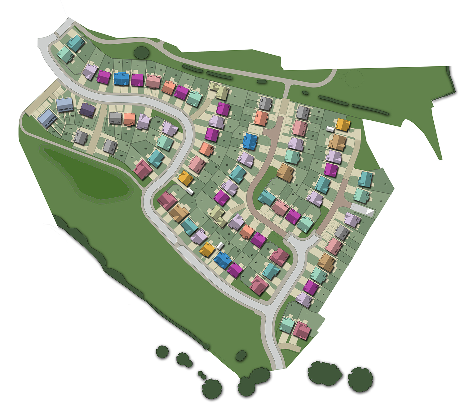 4 Bed New Build Houses for Sale Kirkham Heaton Green Plot 57