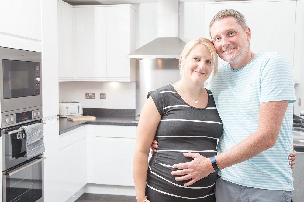 Sarah And Roger In Kitchen