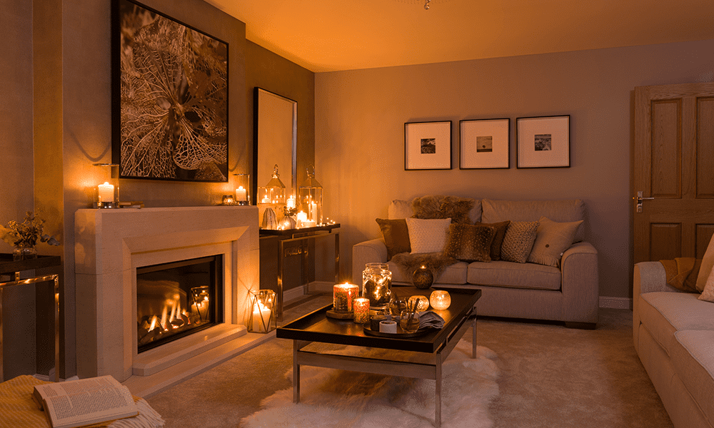 warm cosy living room