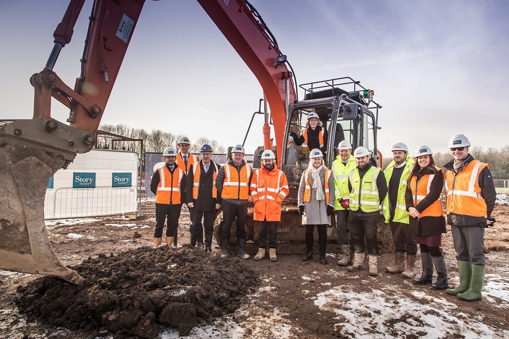 Heidi In Digger With Team First Turf Village