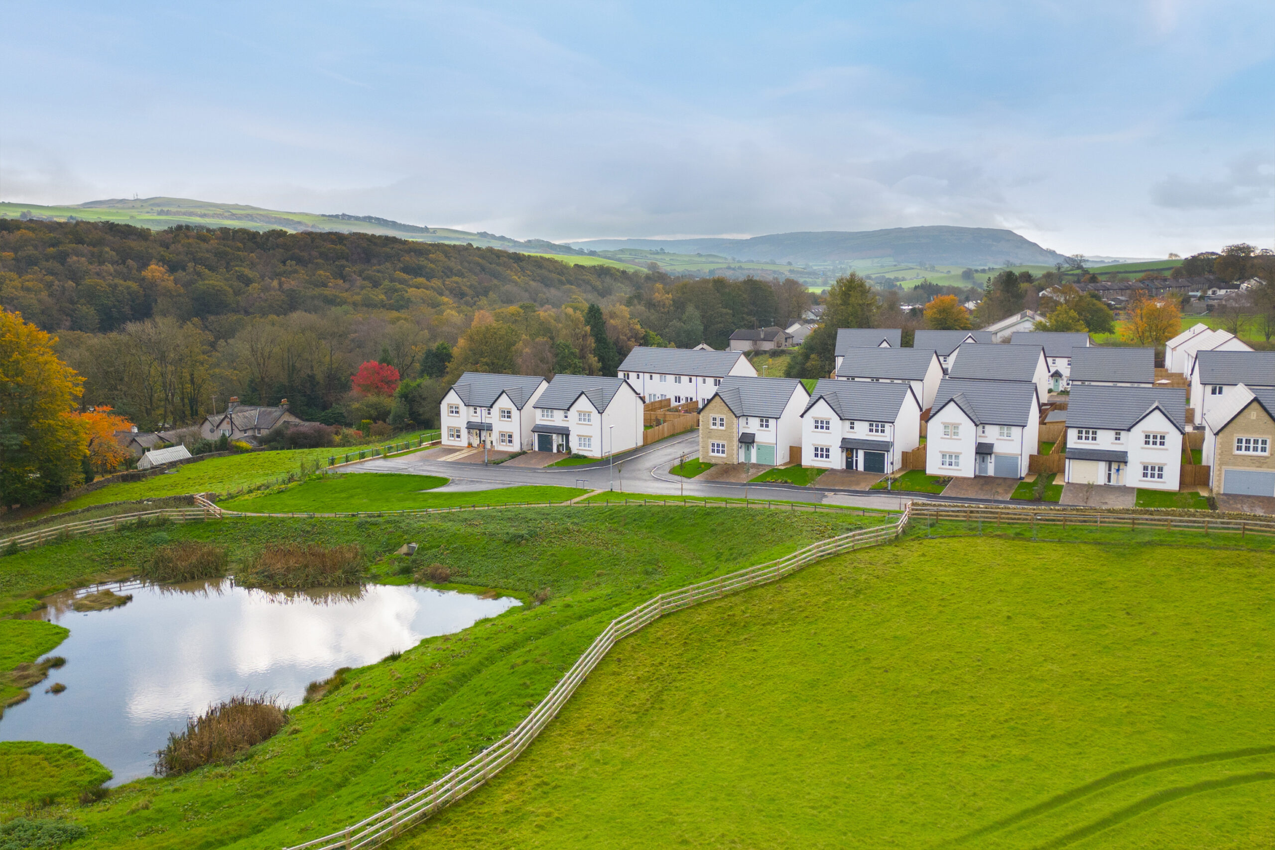 Fellside Manor Drone Image