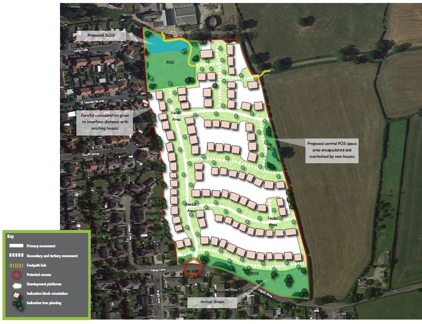 Planning application submitted for new homes in Barton, Preston