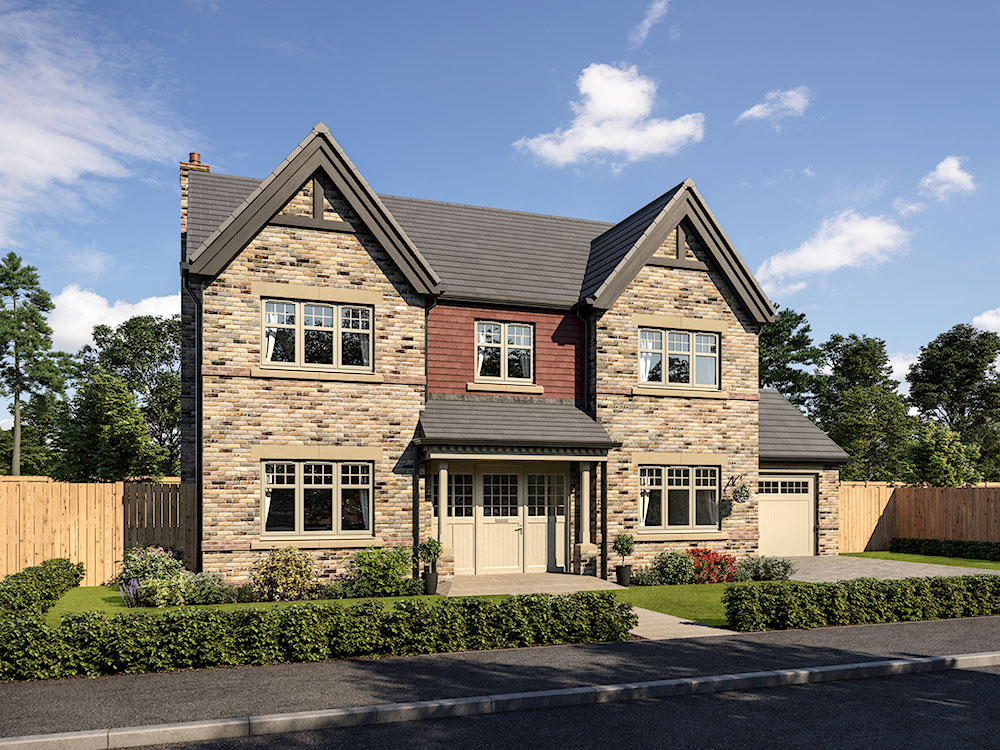 5 Bed New Build Houses for Sale Blackwell, Darlington The Willows