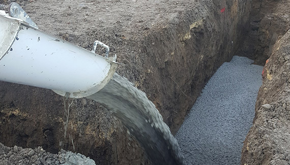 Contractors dig first foundations at St John’s Manor site