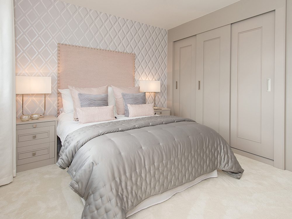 The Gosforth show home at Brookfield Woods, bedroom