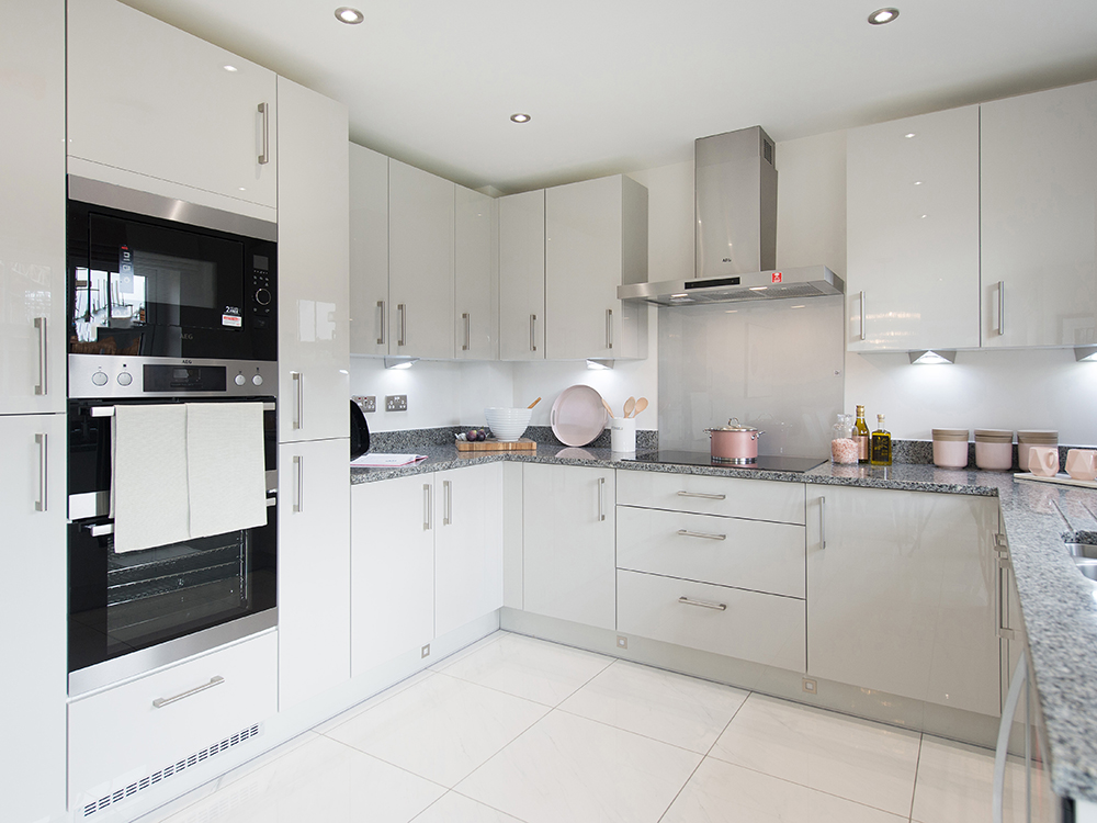 The Gosforth show home at Brookfield Woods, kitchen