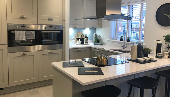 First images of new show homes and marketing suite at The Ridings