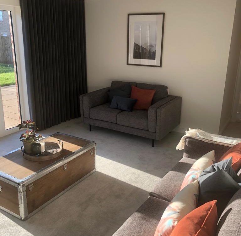 Lounge of the Oxford view home at Fallows Park, Wynyard