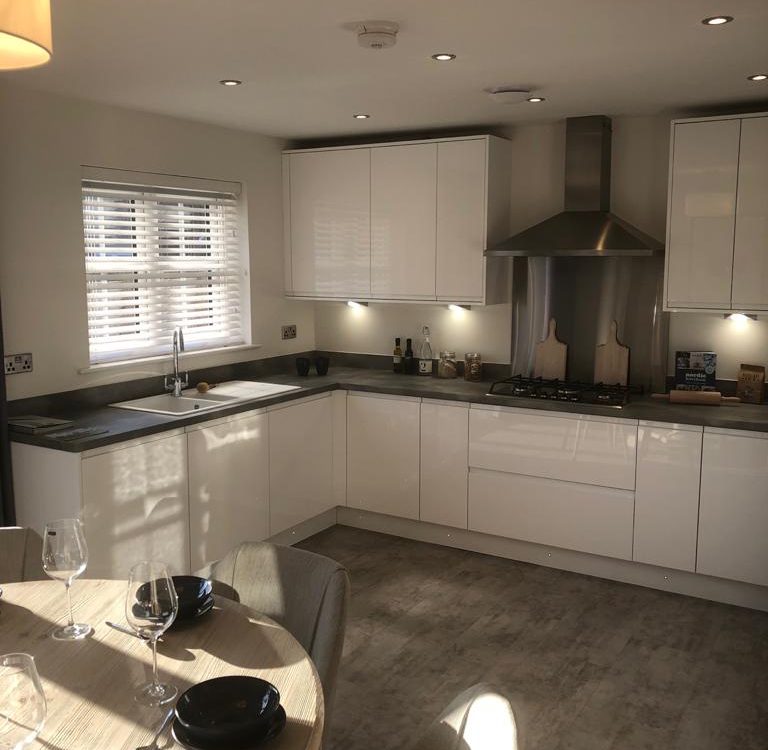 Kitchen of the Oxford view home at Fallows Park, Wynyard