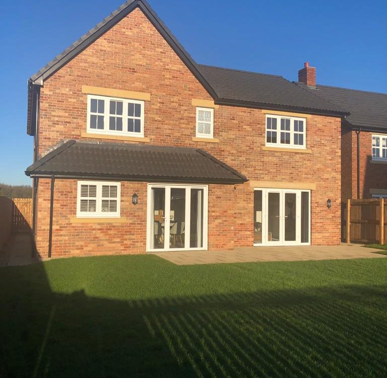 Rear of the Oxford view home at Fallows Park, Wynyard