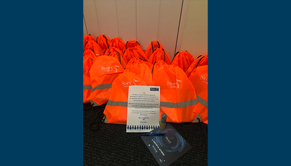 Special deliveries for the children on our developments