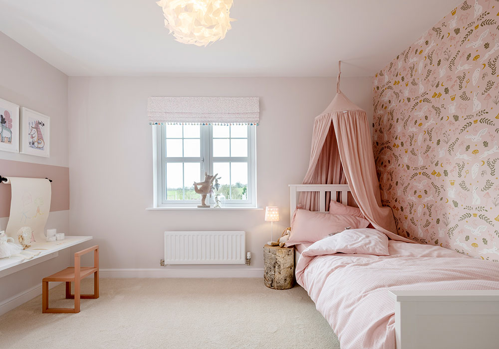 Children's bedroom in the Graham at Kinmont Rise, Scotby