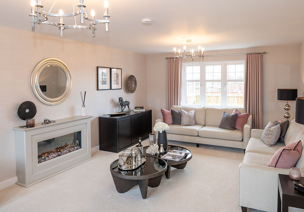 The lounge in the Graham at Kinmont Rise, Scotby