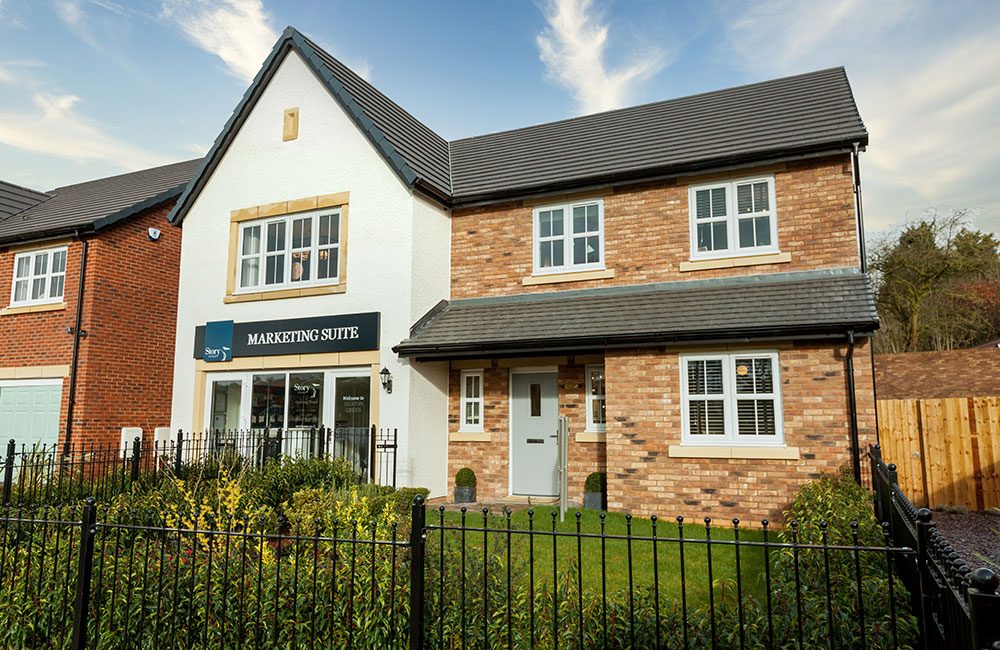 Charlton show home at Heaton Green