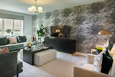Living room in the Charlton at Heaton Green