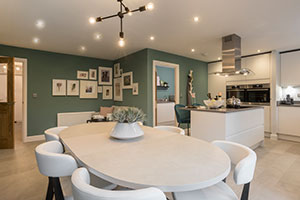 Dining area in the Charlton at Heaton Green