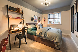Kids bedroom in the Charlton at Heaton Green