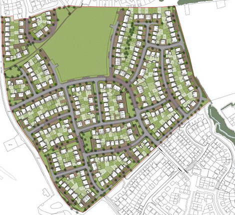 Planning application submitted for homes at Edgehill Park, Whitehaven