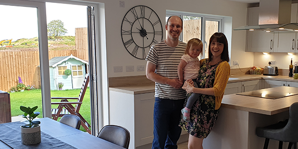 Carol, Matt and Sophie #moveonup to a new Charlton home in Kirkham