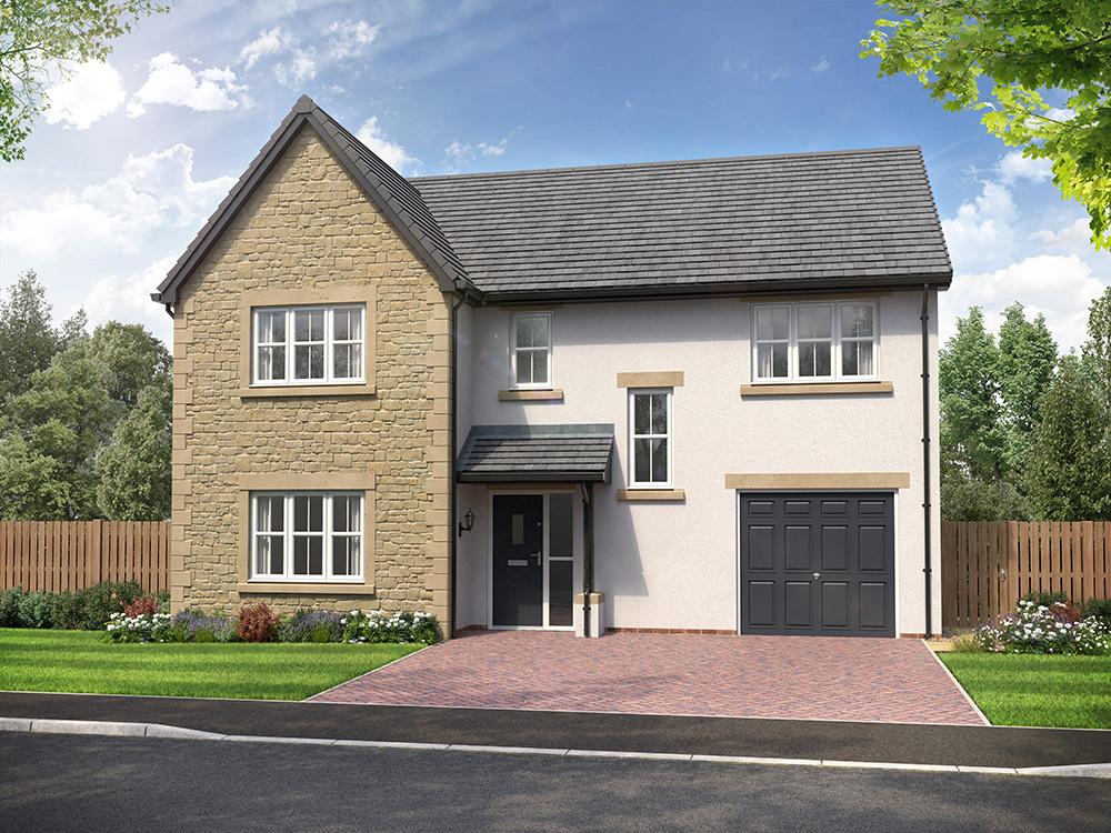 4 Bed New Build Houses for Sale Endmoor, Kendal Fellside Manor Plot 8